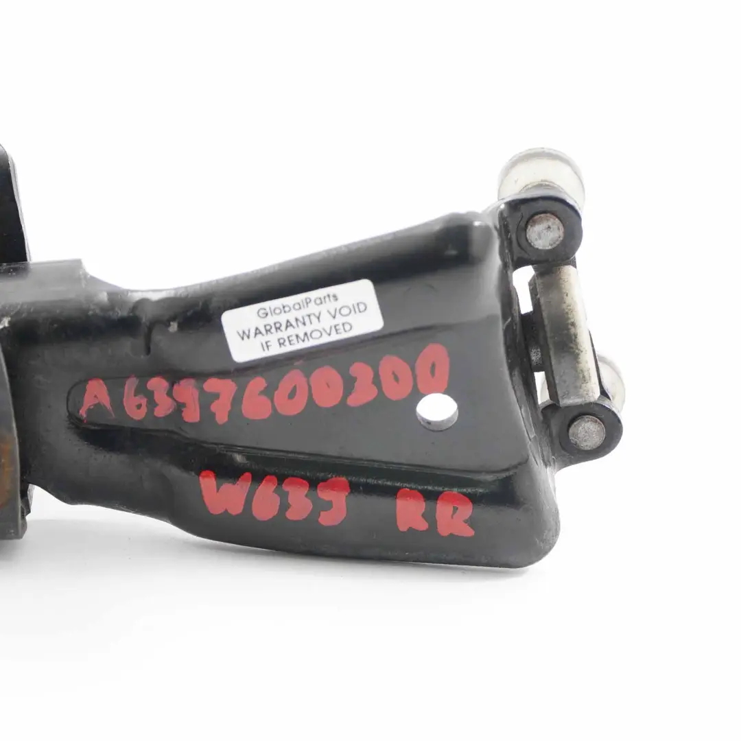 Mercedes Vito W639 Sliding Door Central Right O/S Roller Pulley Guide Carriage - SKU A6397600300 - Part number A6397600300