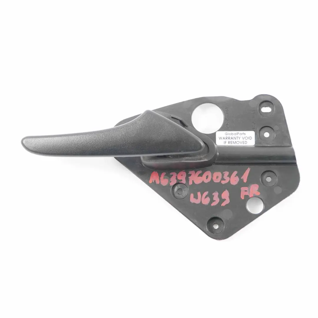 Mercedes Vito W639 Asidero tarjeta puerta Agarre Interior Delantero Derecho - SKU A6397600361 - Número de pieza A6397600361