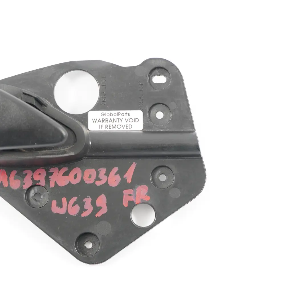 Rączka Klamka Drzwi Prawy Przód do Mercedes Vito W639 o numerze A6397600361 Mercedes Vito W639 Rączka Klamka Drzwi Prawy Przód - SKU A6397600361 - Numer Części A6397600361