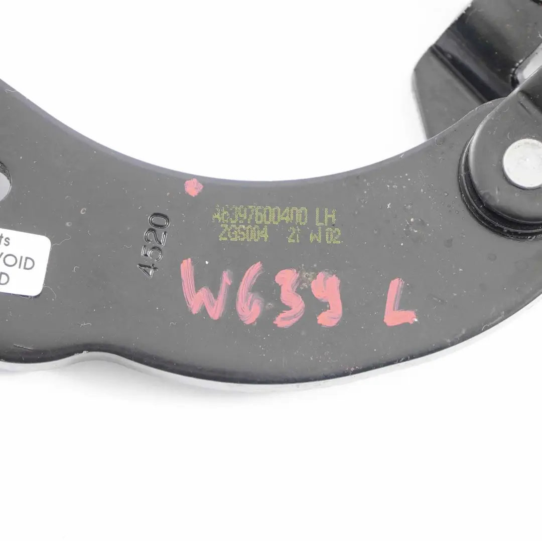 Mercedes Vito W639 Hintere Schiebetür Unten Links Rollenbandscharnier - SKU A6397600400 - Teilenummer A6397600400