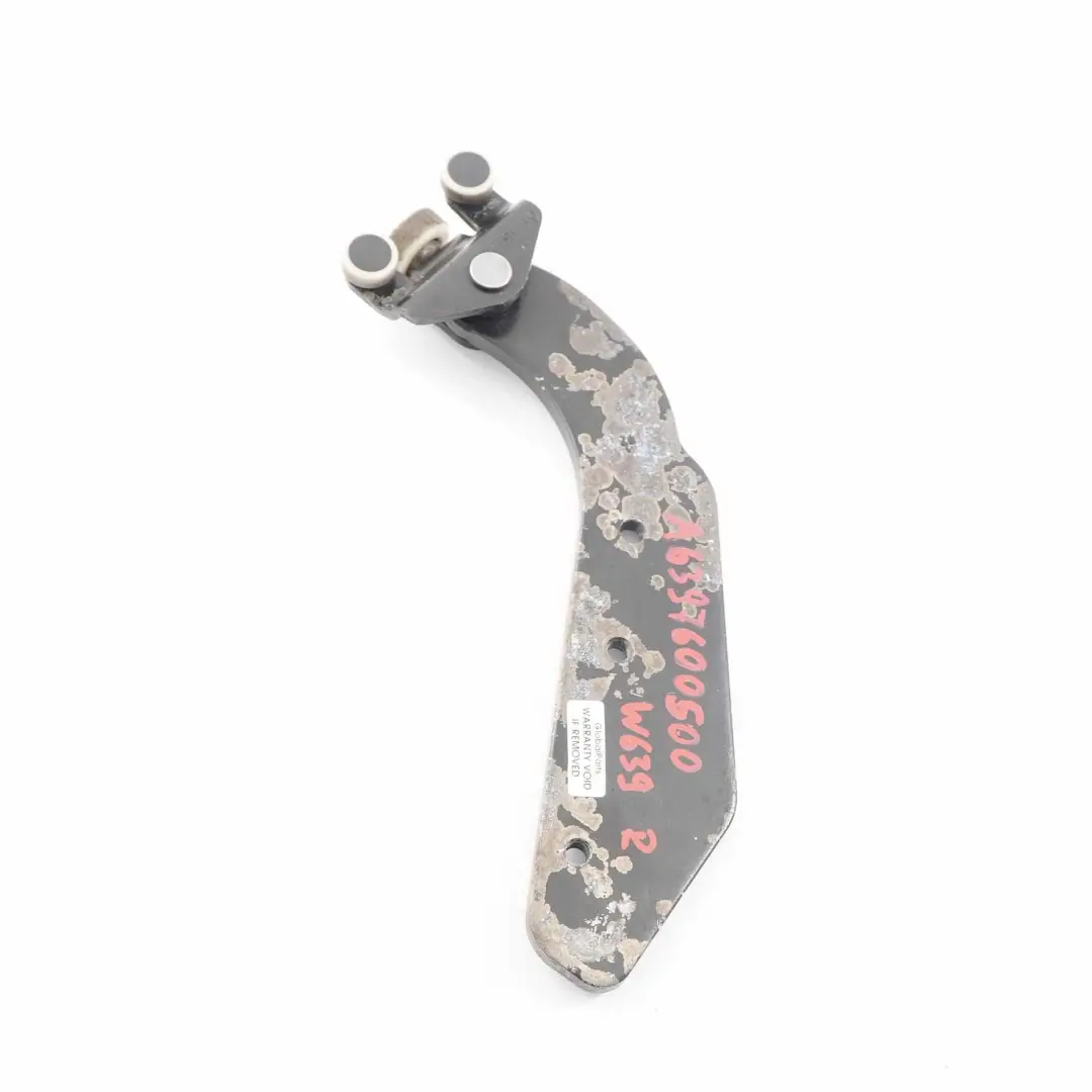 Sliding Door Bottom Right O/S Roller Pulley Guide Carriage to Mercedes Vito W639 with Part number A6397600500 Mercedes Vito W639 Sliding Door Bottom Right O/S Roller Pulley Guide Carriage - SKU A6397600500 - Part number A6397600500