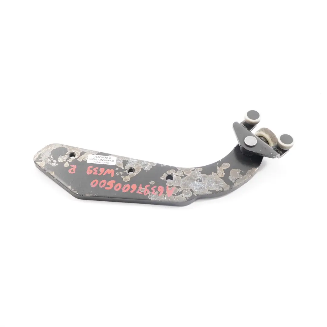 Mercedes Vito W639 Sliding Door Bottom Right O/S Roller Pulley Guide Carriage - SKU A6397600500 - Part number A6397600500