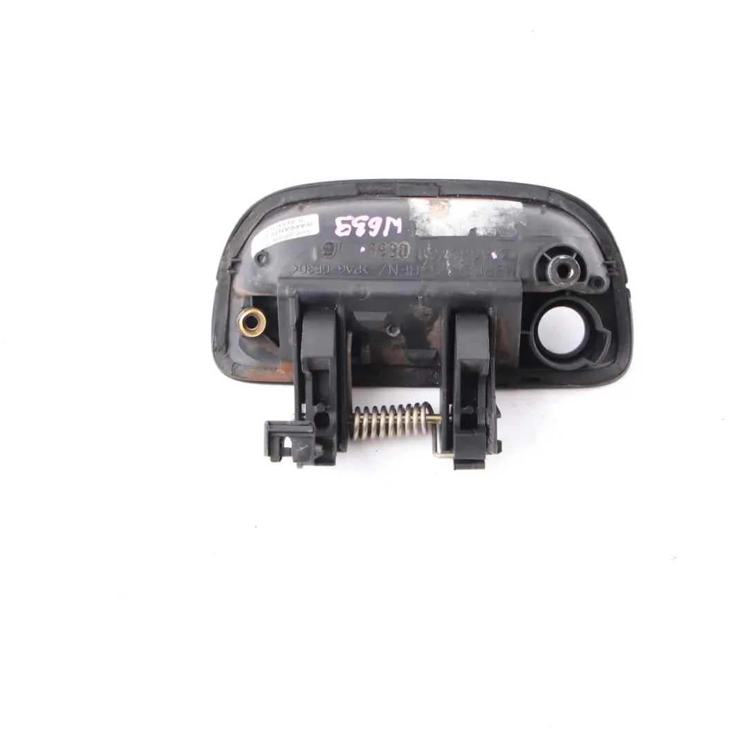 Trunk Lid Grab Handle Outside Open to Mercedes Vito W639 Tailgate with Part number A6397600559 Mercedes Vito W639 Tailgate Trunk Lid Grab Handle Outside Open - SKU A6397600559 - Part number A6397600559