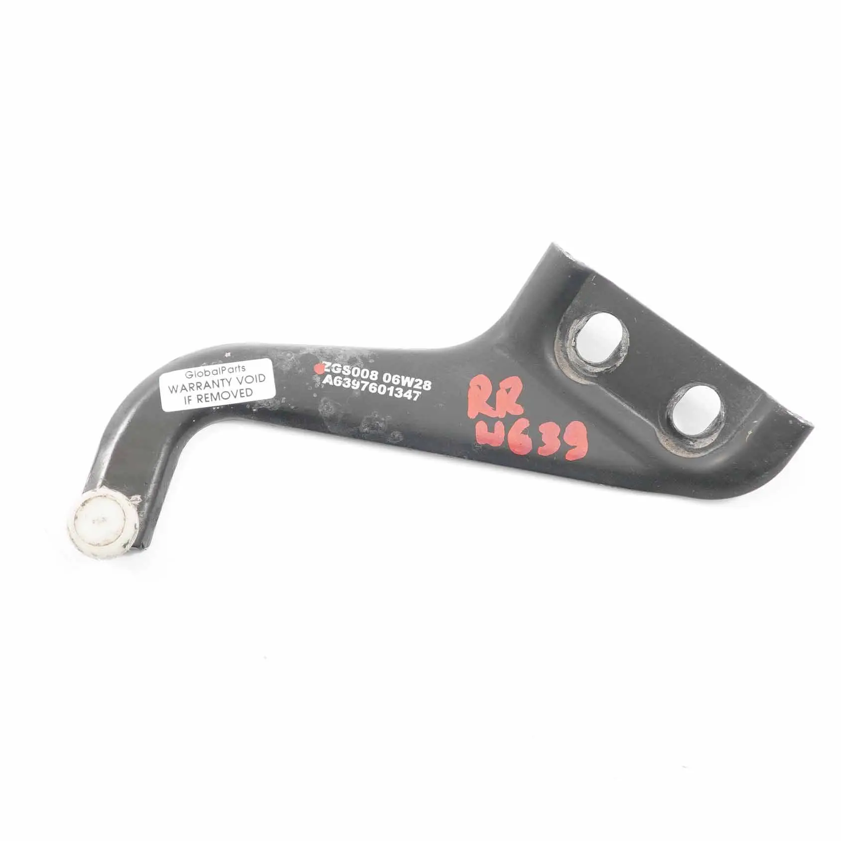 Mercedes Vito W639 Porta scorrevole posteriore superiore destra Cerniera a rullo