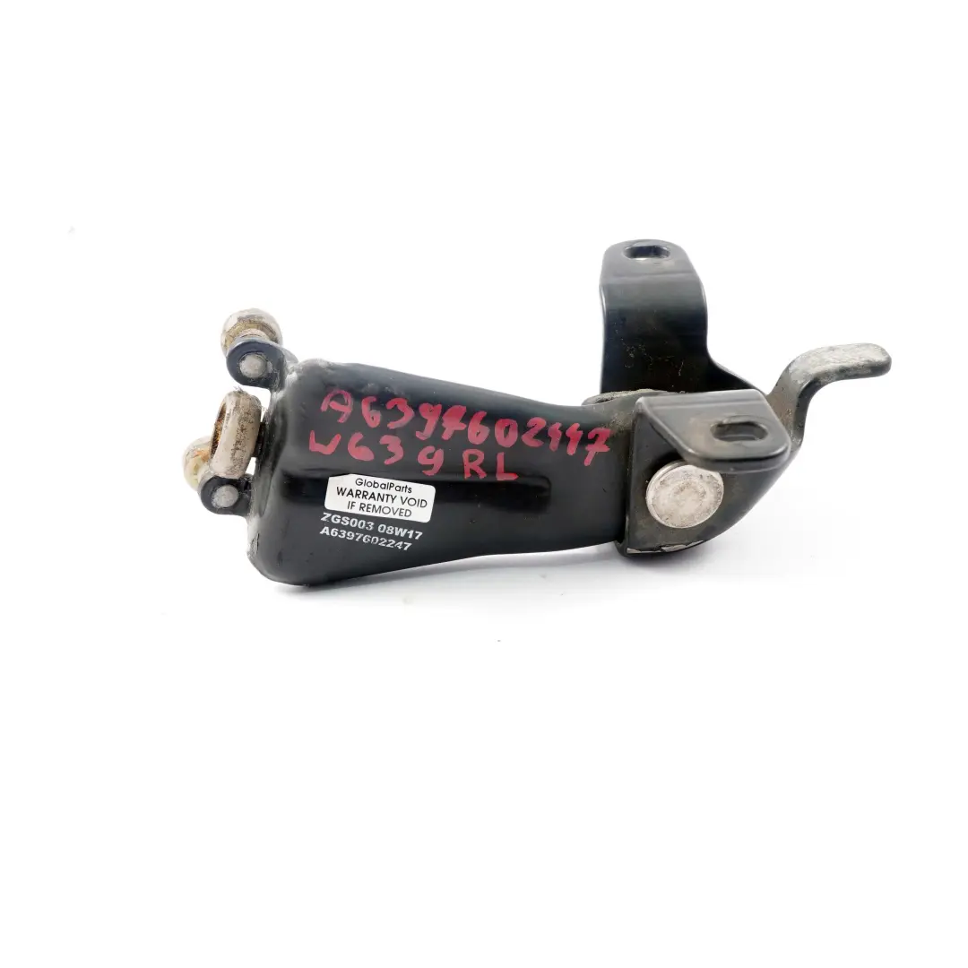 Hinten Schiebetür Rollenscharnier Links für Mercedes Vito W639 mit Teilenummer A6397602447 Mercedes Vito W639 Hinten Schiebetür Rollenscharnier Links - SKU A6397602447 - Teilenummer A6397602447