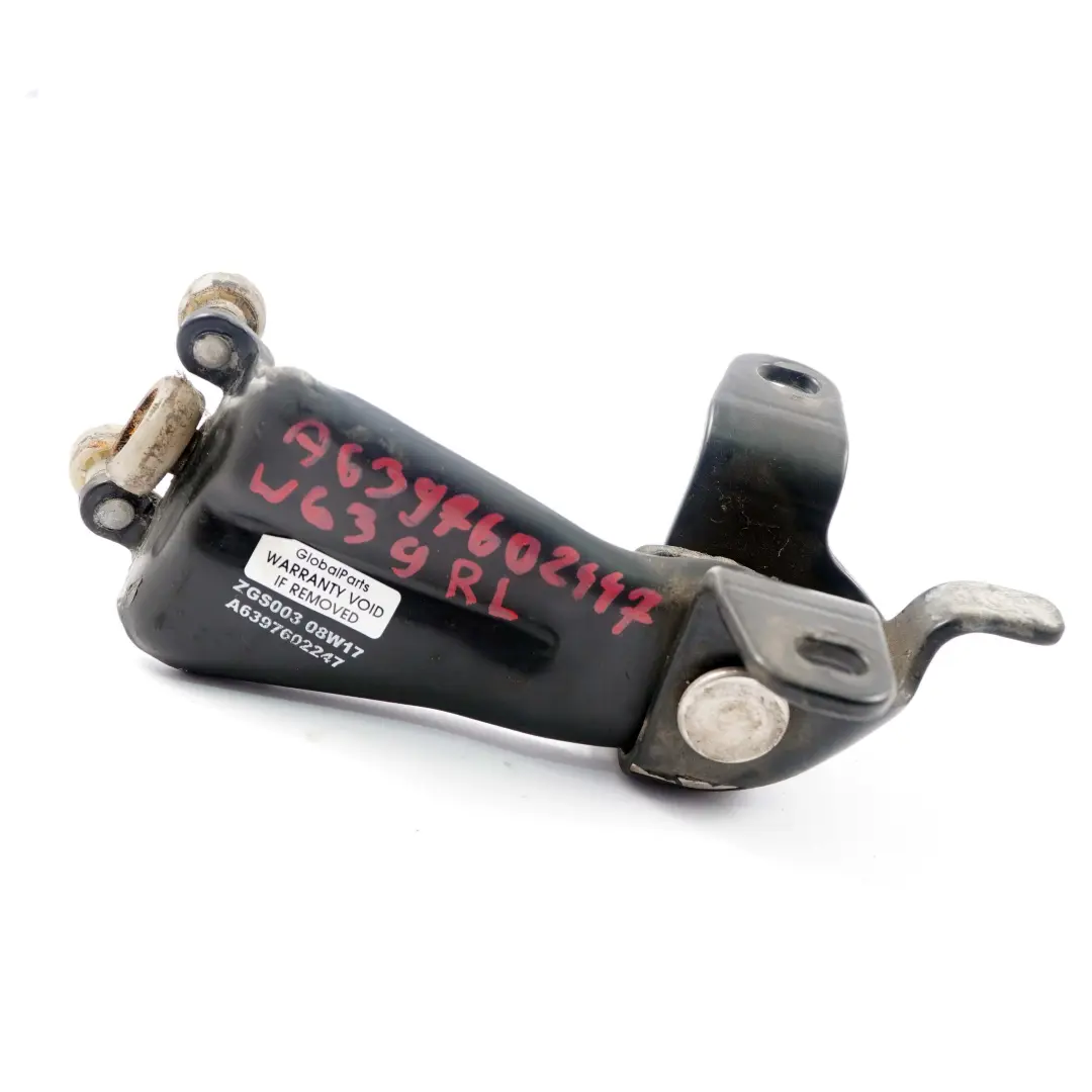Mercedes W639 Rear Sliding Door Centre Left N/S Roller Pulley Hinge - SKU A6397602447 - Part number A6397602447