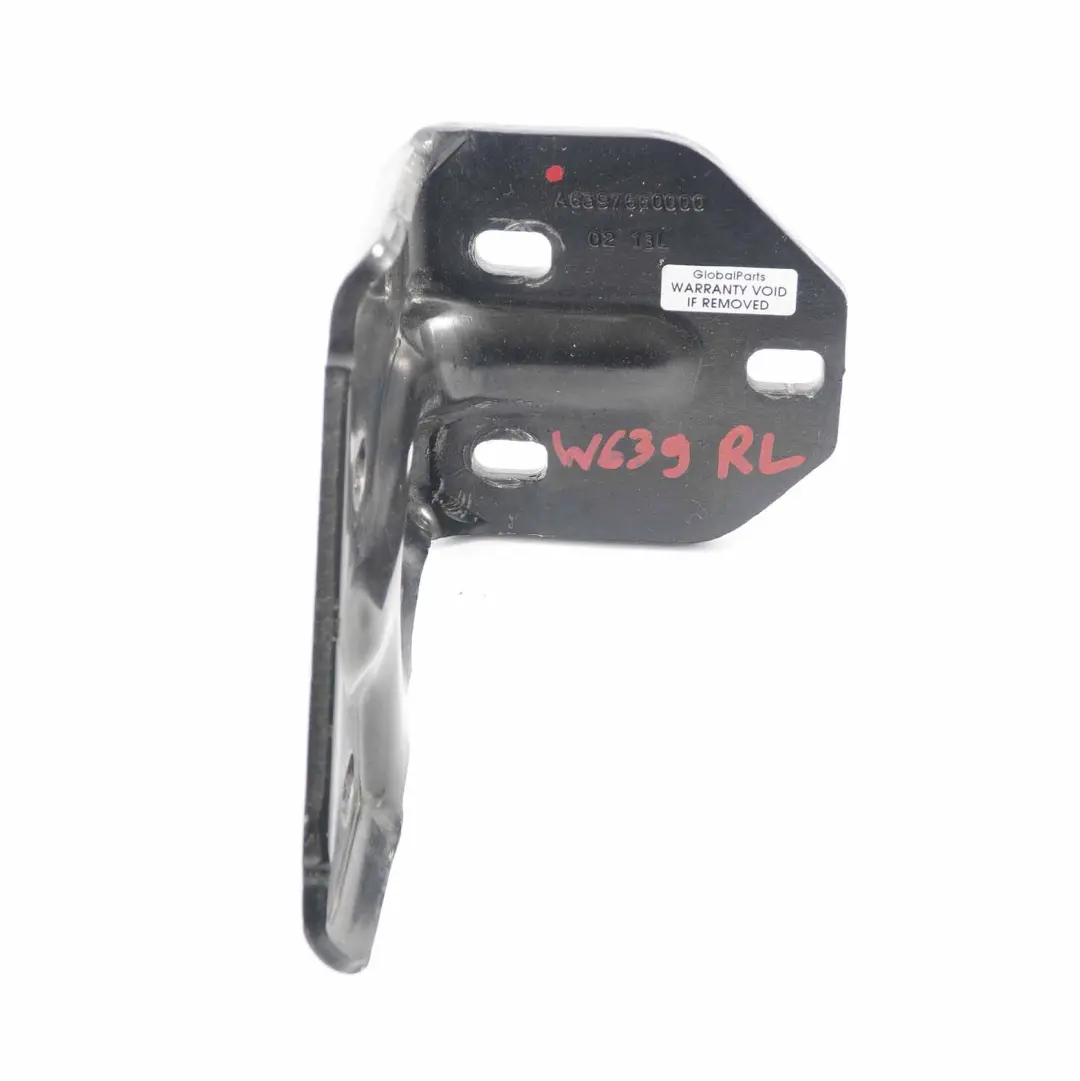 Sliding Door Lower Left N/S Bracket Guide to Mercedes Vito W639 with Part number A6397660000 Mercedes Vito W639 Sliding Door Lower Left N/S Bracket Guide - SKU A6397660000 - Part number A6397660000