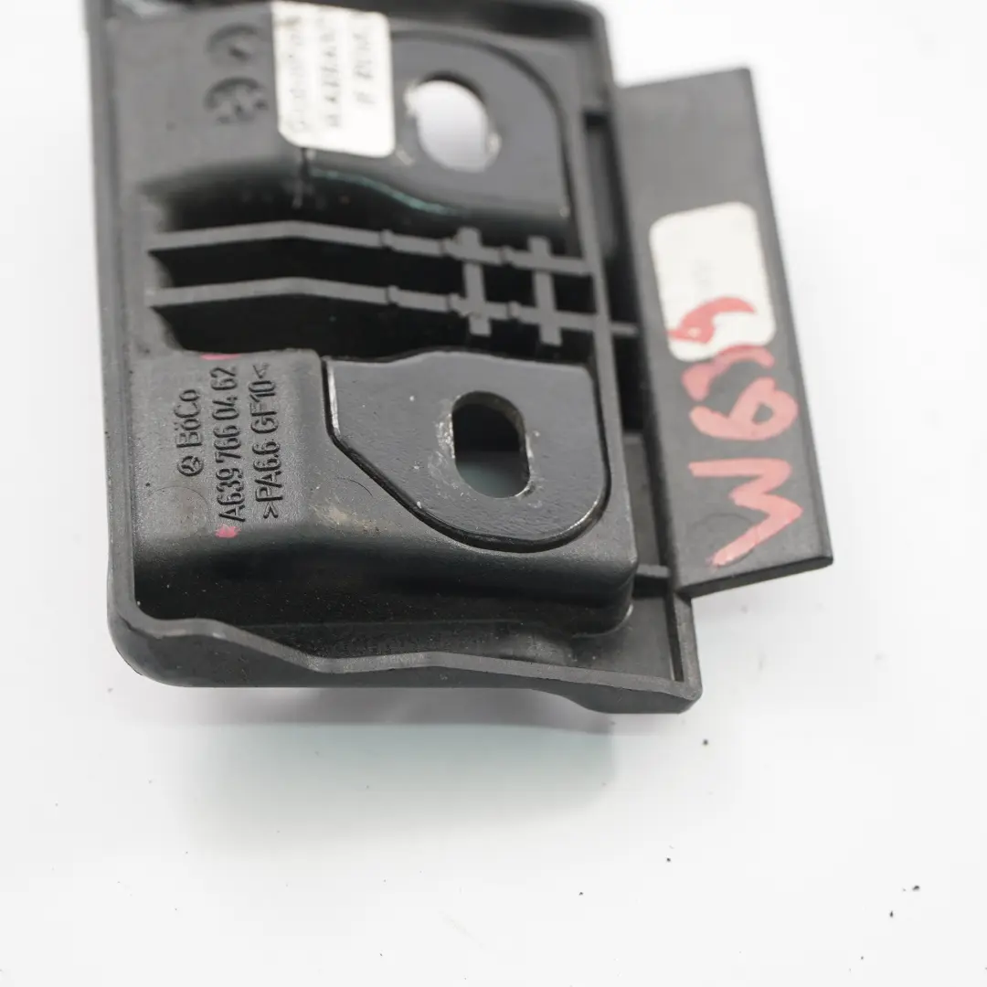 Door Lock Plate Cover to Mercedes Vito Viano W639 Rear Tailgate Hatch with Part number A6397660462 Mercedes Vito Viano W639 Rear Tailgate Hatch Door Lock Plate Cover - SKU A6397660462 - Part number A6397660462