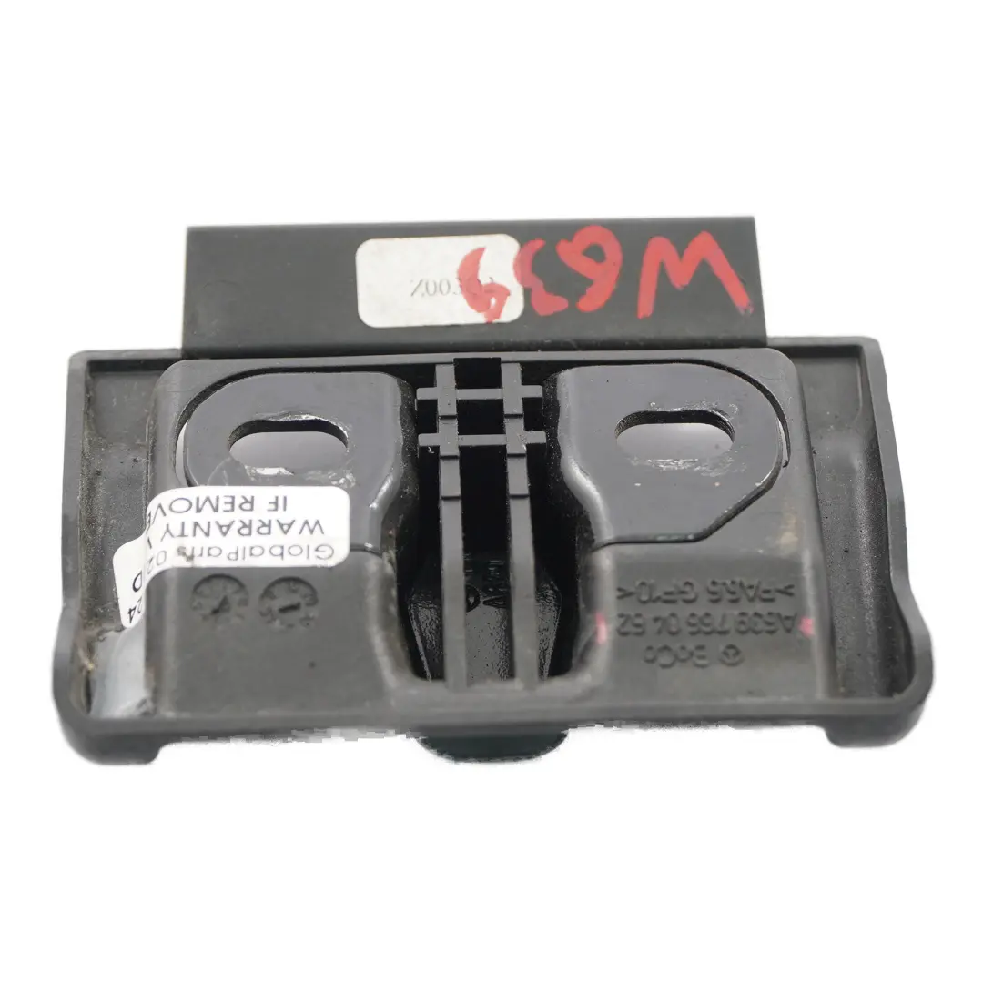 Door Lock Plate Cover to Mercedes Vito Viano W639 Rear Tailgate Hatch with Part number A6397660462 Mercedes Vito Viano W639 Rear Tailgate Hatch Door Lock Plate Cover - SKU A6397660462 - Part number A6397660462