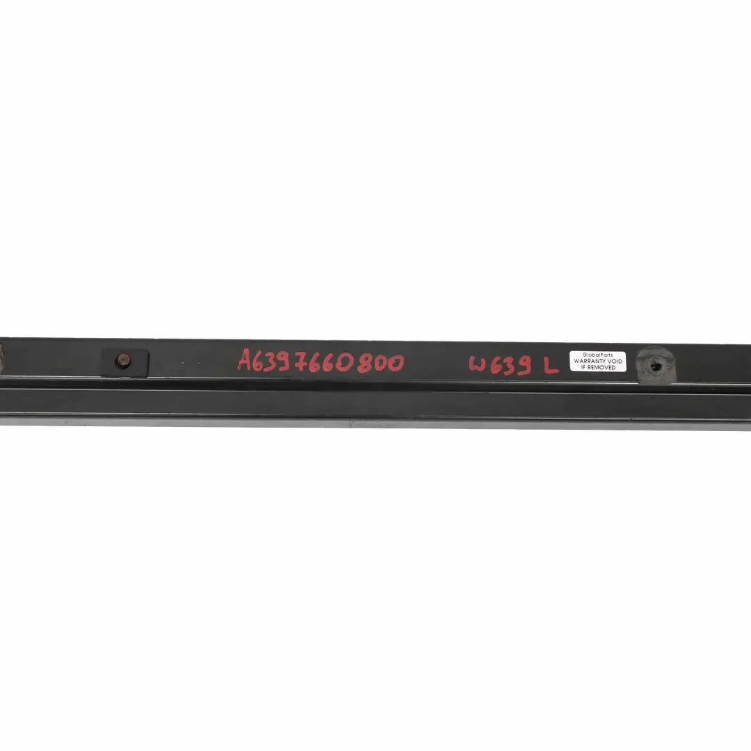 Mercedes Vito Viano W639 Porte Coulissante Bas Rail A Gauche - SKU A6397660800 - Numéro de pièce A6397660800