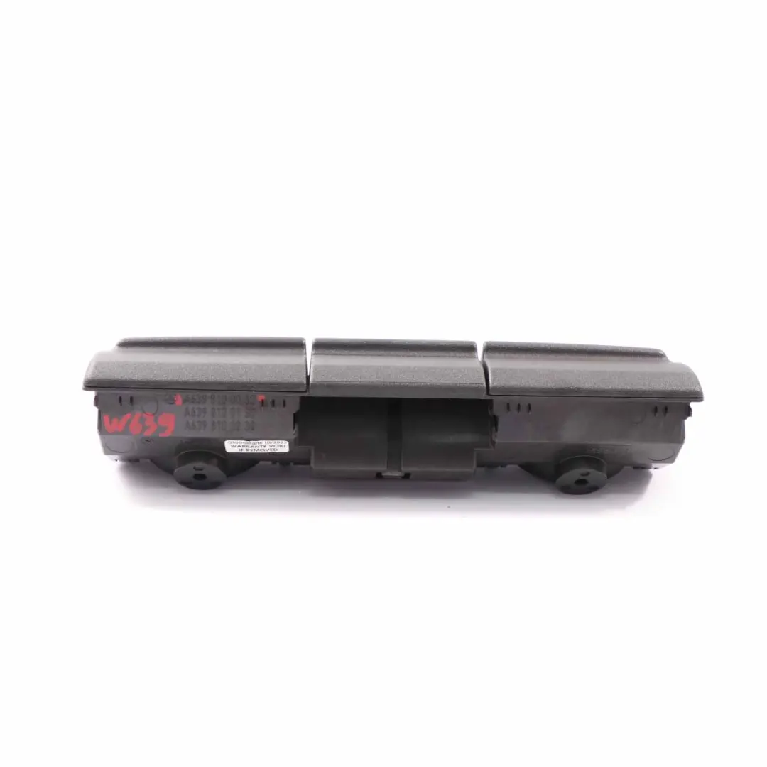 Ashtray Storage Cup Holder 3RD Seat Row Rear Left N/S Mercedes W639 - SKU A6398100130 - Part number A6398100130