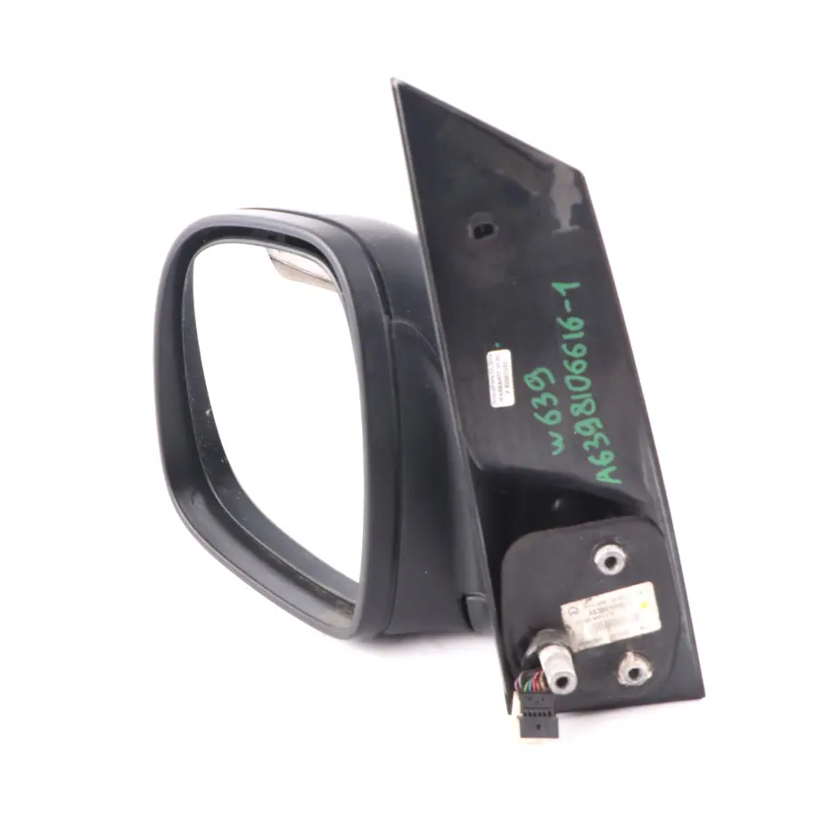 Mercedes W639 Wing Mirror Left N/S Heated Electric Adjustment - SKU A6398106616-1 - Part number A6398106616
