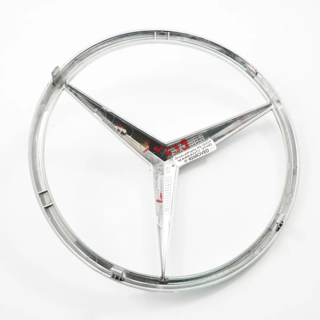 Emblema delantero Logo Estrella Parrilla Cromo para Mercedes Vito W639 con número de pieza A6398170016 Mercedes Vito W639 Emblema delantero Logo Estrella Parrilla Cromo - SKU A6398170016-1 - Número de pieza A6398170016