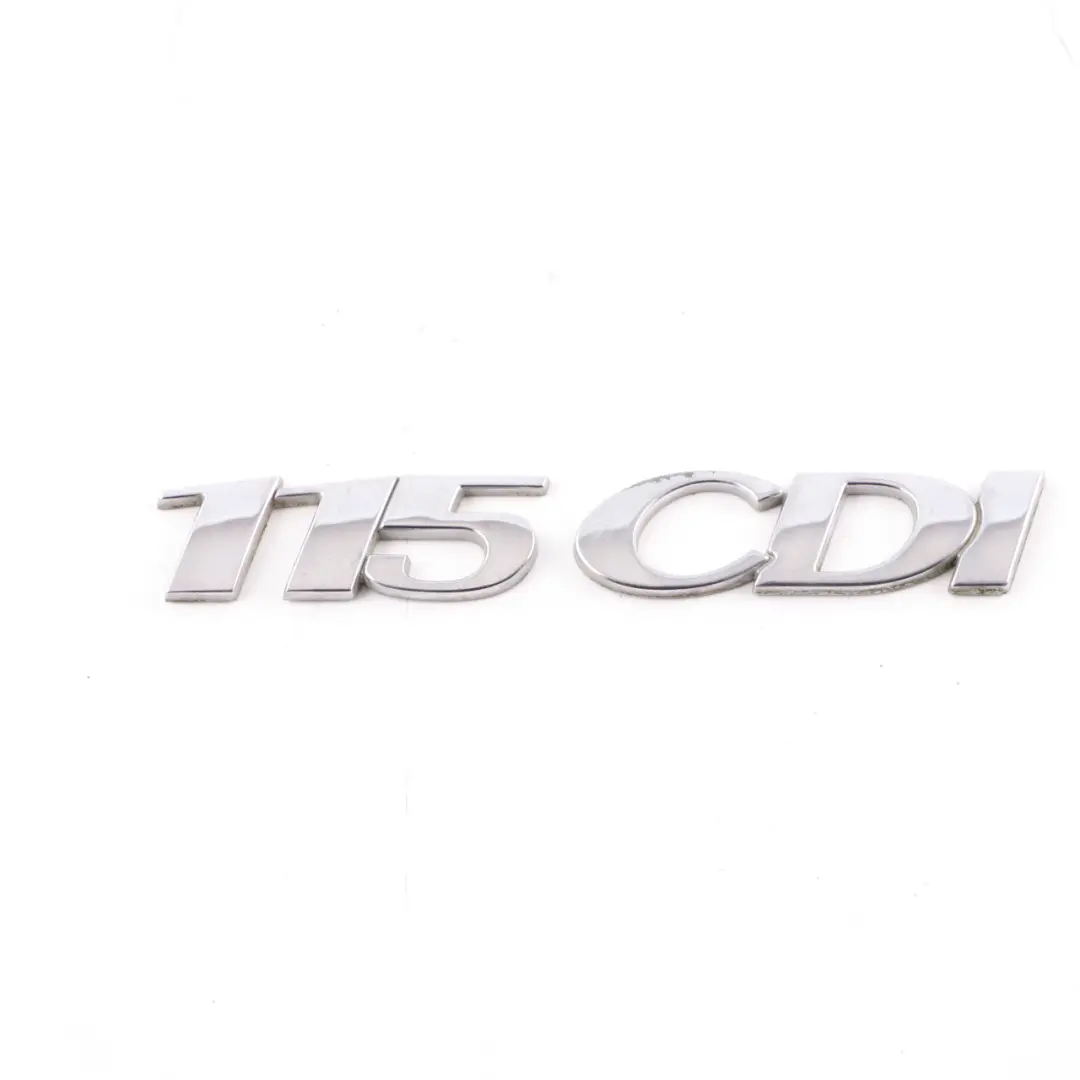 Emblema Baule Porta Posteriore Lettera Aderente per Mercedes Vito W639 115 CDI con numero di parte A6398170314 Mercedes Vito W639 115 CDI Emblema Baule Porta Posteriore Lettera Aderente - SKU A6398170314 - Numero di parte A6398170314