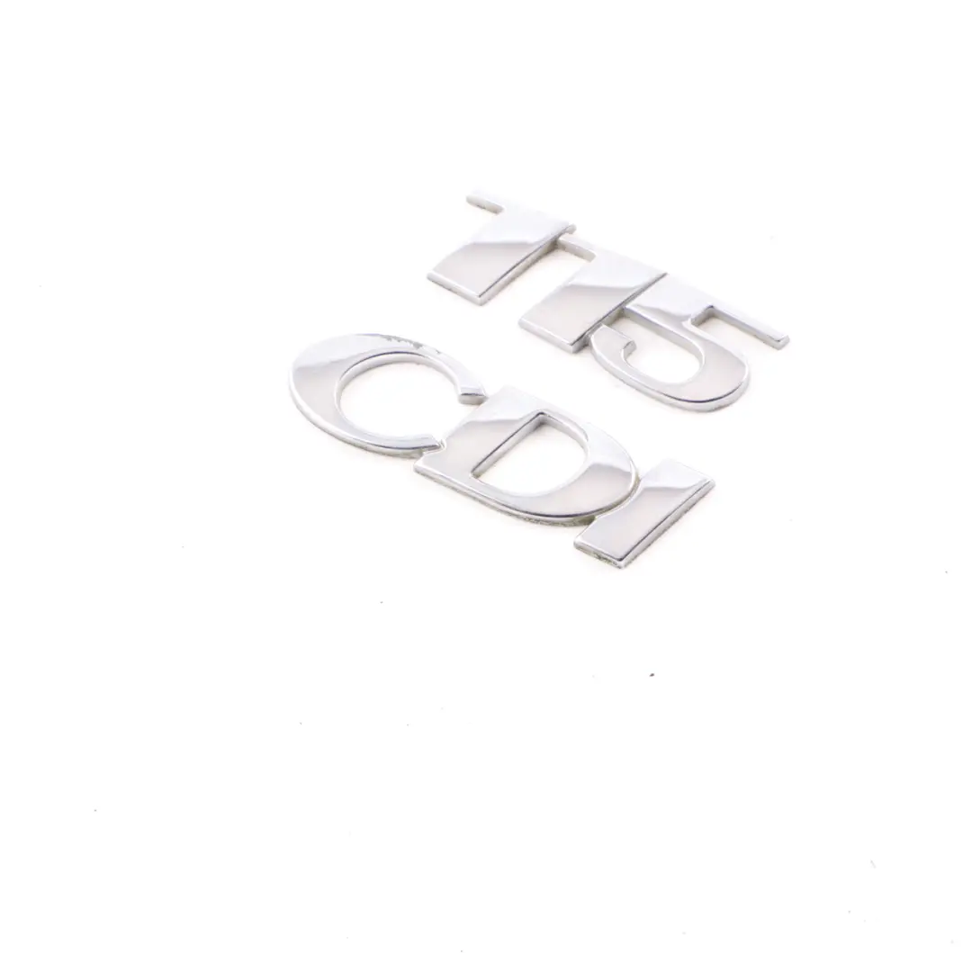 Emblema Baule Porta Posteriore Lettera Aderente per Mercedes Vito W639 115 CDI con numero di parte A6398170314 Mercedes Vito W639 115 CDI Emblema Baule Porta Posteriore Lettera Aderente - SKU A6398170314 - Numero di parte A6398170314