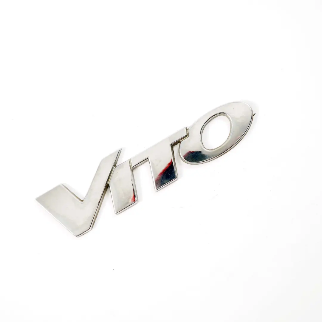 Kofferraum Emblem Heck Heck Klappe Aufgeklebter Schriftzug Vito für Mercedes W639 mit Teilenummer A6398171314 Mercedes W639 Kofferraum Emblem Heck Heck Klappe Aufgeklebter Schriftzug Vito - SKU A6398171314 - Teilenummer A6398171314