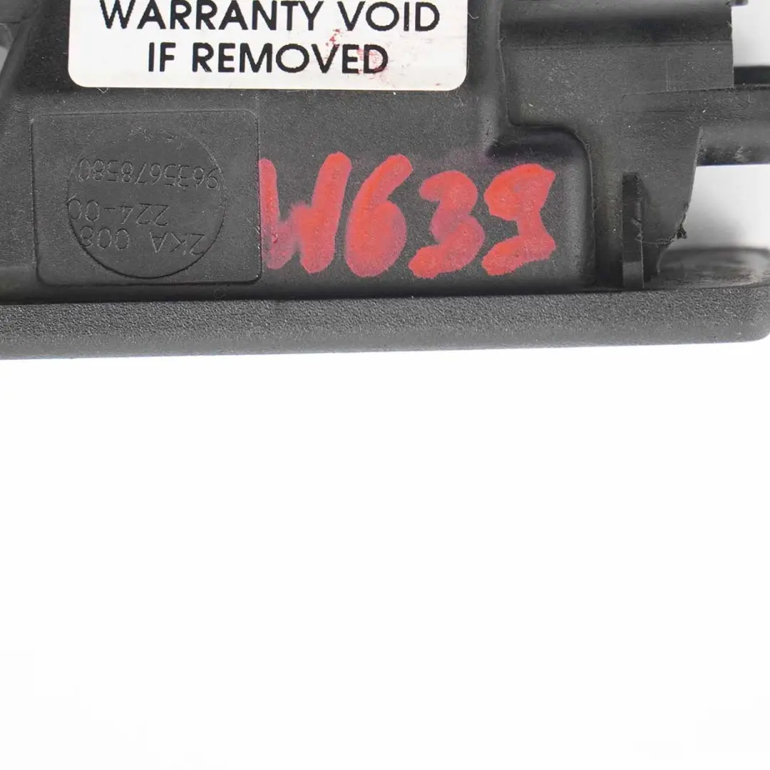 Mercedes Vito W639 Sprinter W906 License Plate Lamp Light - SKU A6398200256 - Part number A6398200256