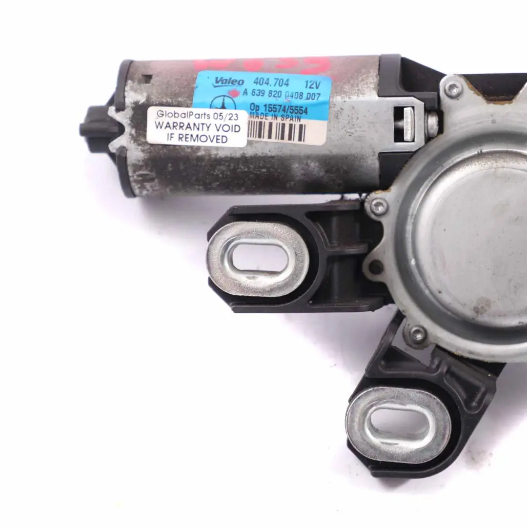 Wischermotor Heckscheibe Heckklappe Aktuator für Mercedes Vito W639 mit Teilenummer A6398200408 Mercedes Vito W639 Wischermotor Heckscheibe Heckklappe Aktuator - SKU A6398200408 - Teilenummer A6398200408