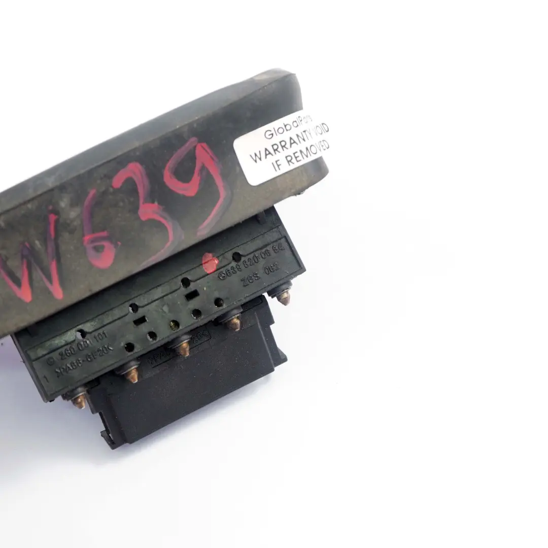 Mercedes Vito W639 Door Switch Sliding Door Contact Plate Cover - SKU A6398200654 - Part number A6398200654