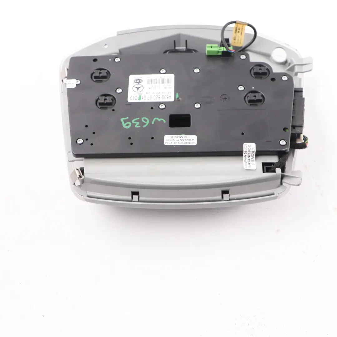 Cabin Light Mercedes W639 Interior Roof Light Switch Panel Grey to with Part number A6398200701 Cabin Light Mercedes W639 Interior Roof Light Switch Panel Grey - SKU A6398200701 - Part number A6398200701