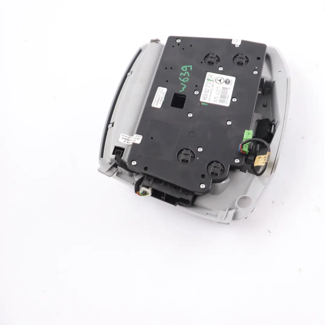 Cabin Light Mercedes W639 Interior Roof Light Switch Panel Grey to with Part number A6398200701 Cabin Light Mercedes W639 Interior Roof Light Switch Panel Grey - SKU A6398200701 - Part number A6398200701