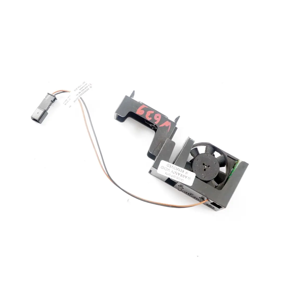  Mercedes-Benz Vito W639 Radio Fan Adapter Control Unit Module - SKU A6398200942 - Part number A6398200942