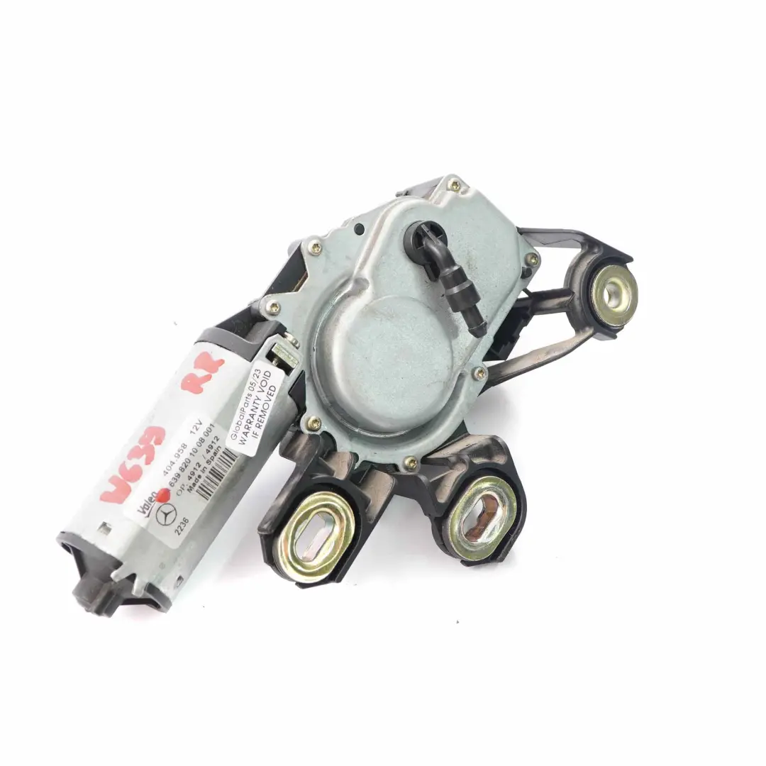 Mercedes Vito Viano W639 Wiper Motor Window Door Rear Right O/S - SKU A6398201008 - Part number A6398201008