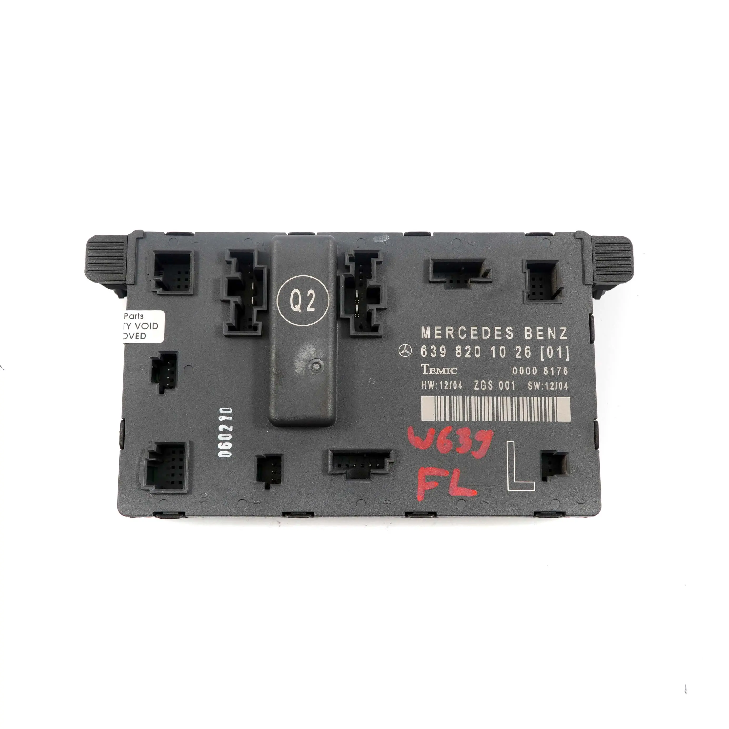 Mercedes Vito W639 Unidad Puerta Delantera Izquierda Módulo ECU A6398201026