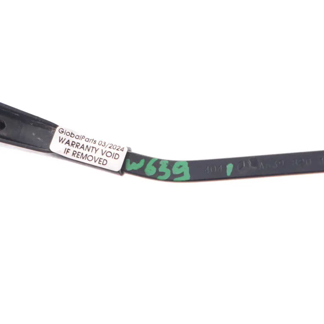 Window Tailgate Trunk Wiper Arm to Mercedes W639 Rear with Part number A6398201444 Mercedes W639 Rear Window Tailgate Trunk Wiper Arm - SKU A6398201444 - Part number A6398201444