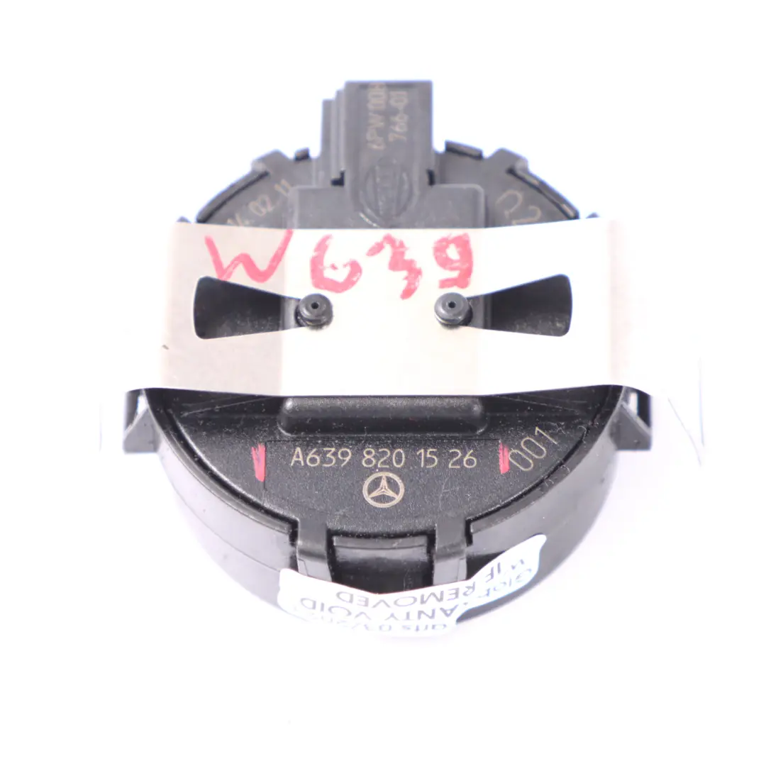  Sensor de lluvia Mercedes Vito W639 Control de sensor luz parabrisas - SKU A6398201526 - Número de pieza A6398201526