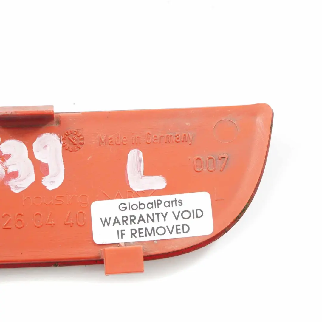 Odblask Zderzaka Lewy Tył do Mercedes W639 Vito o numerze A6398260440 Mercedes W639 Vito Odblask Zderzaka Lewy Tył - SKU A6398260440 - Numer Części A6398260440