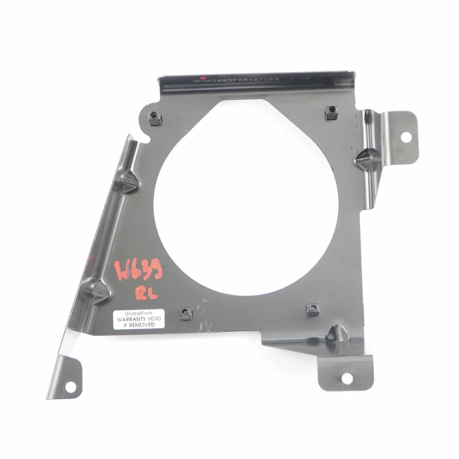 Mercedes Vito W639 Support Pare-Chocs Arriere Gauche Montage A6398270314