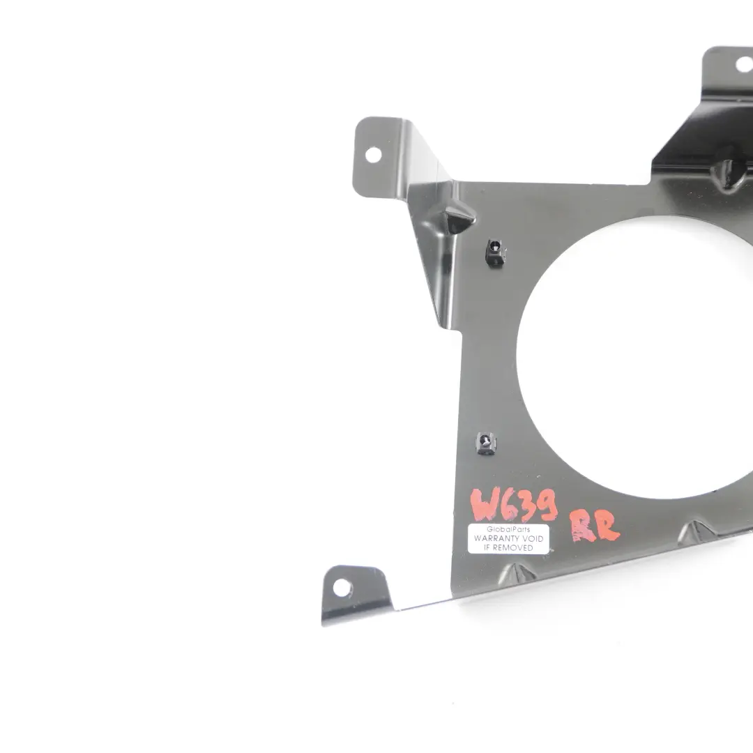 Mercedes Vito W639 Support Pare-Chocs Arriere Droite Montage - SKU A6398270414 - Numéro de pièce A6398270414