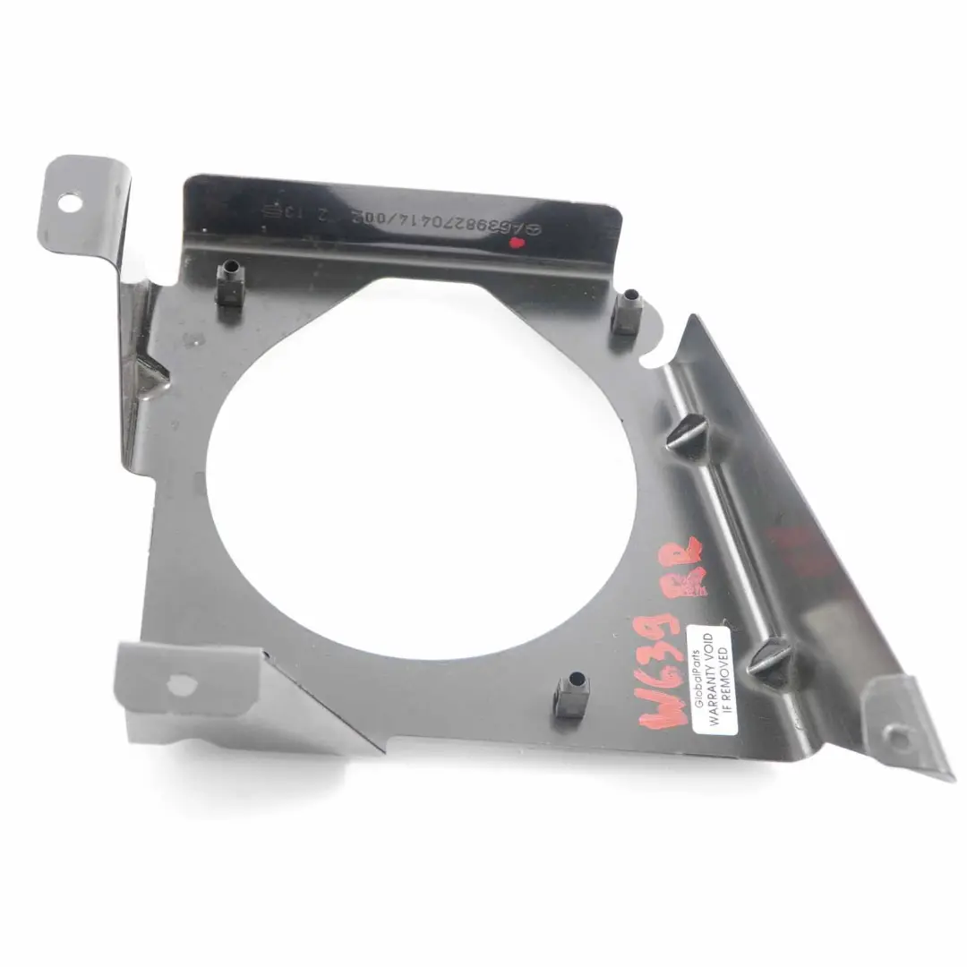 Mercedes Vito W639 Support Pare-Chocs Arriere Droite Montage - SKU A6398270414 - Numéro de pièce A6398270414