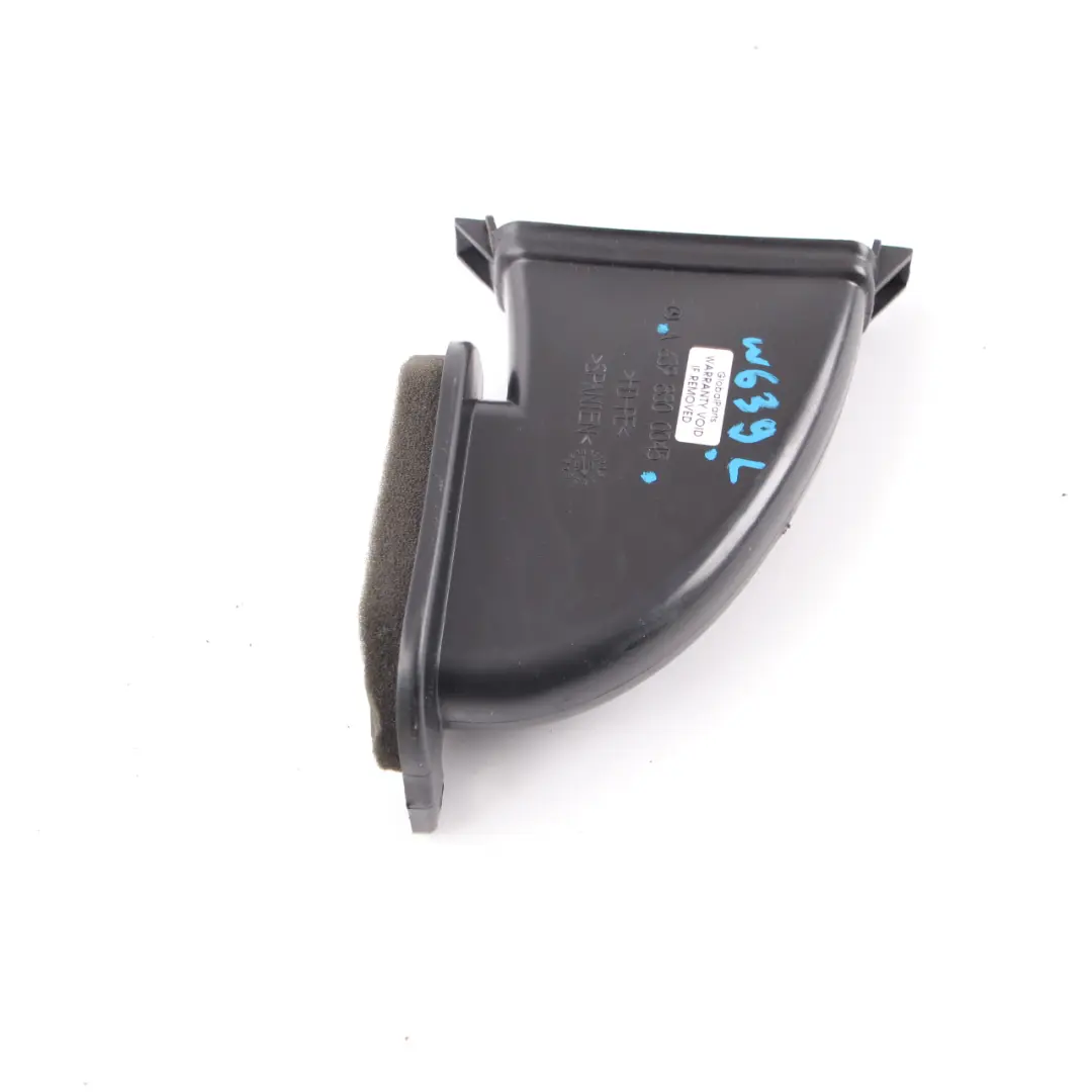 Canal ventilación Desempañador Trim Izquierda para Mercedes Vito Viano W639 con número de pieza A6398300045 Mercedes Vito Viano W639 Canal ventilación Desempañador Trim Izquierda - SKU A6398300045-1 - Número de pieza A6398300045