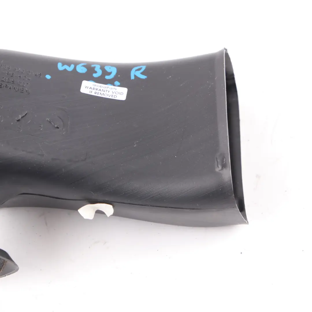 Lüftungskanal Entfrosterblende Rechts für Mercedes Vito Viano W639 mit Teilenummer A6398300145 Mercedes Vito Viano W639 Lüftungskanal Entfrosterblende Rechts - SKU A6398300145-1 - Teilenummer A6398300145