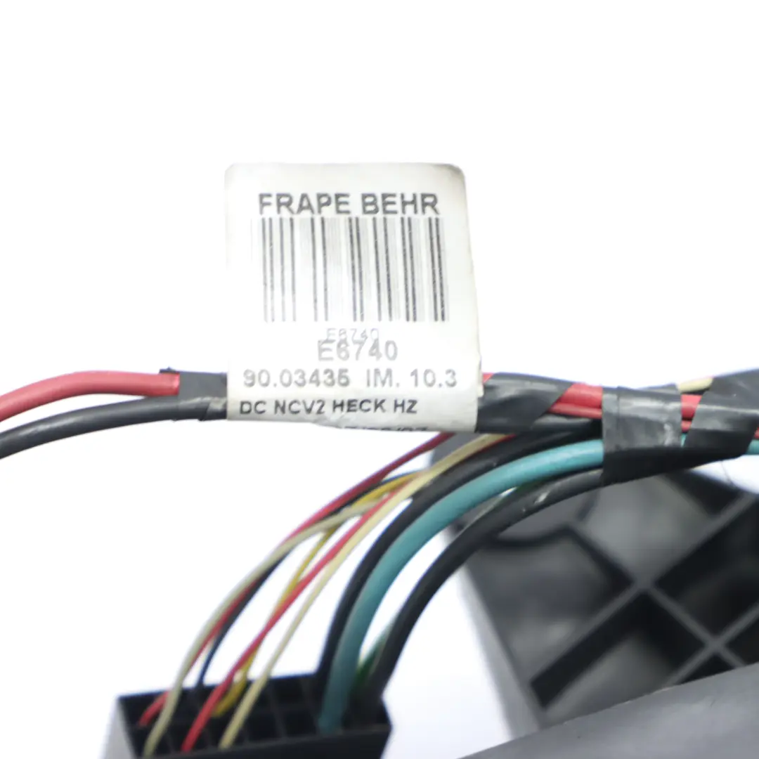  Soufflerie Mercedes Vito W639 Chauffage Ventilateur arrière Moteur - SKU A6398300161 - Numéro de pièce A6398300161