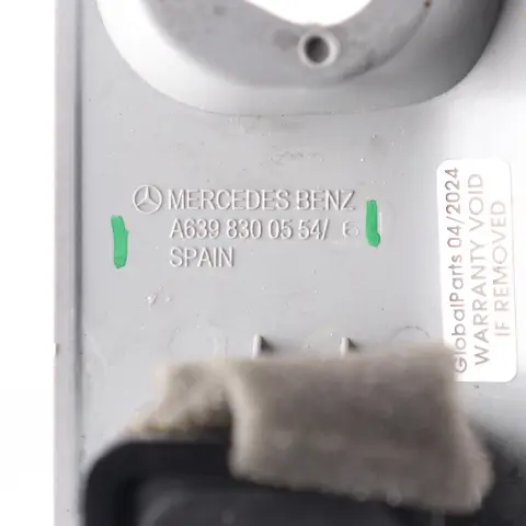 Vent Grille Front Right O/S Roof Trim Nozzle to Mercedes Vito W639 Air with Part number A6398300554 Mercedes Vito W639 Air Vent Grille Front Right O/S Roof Trim Nozzle - SKU A6398300554 - Part number A6398300554