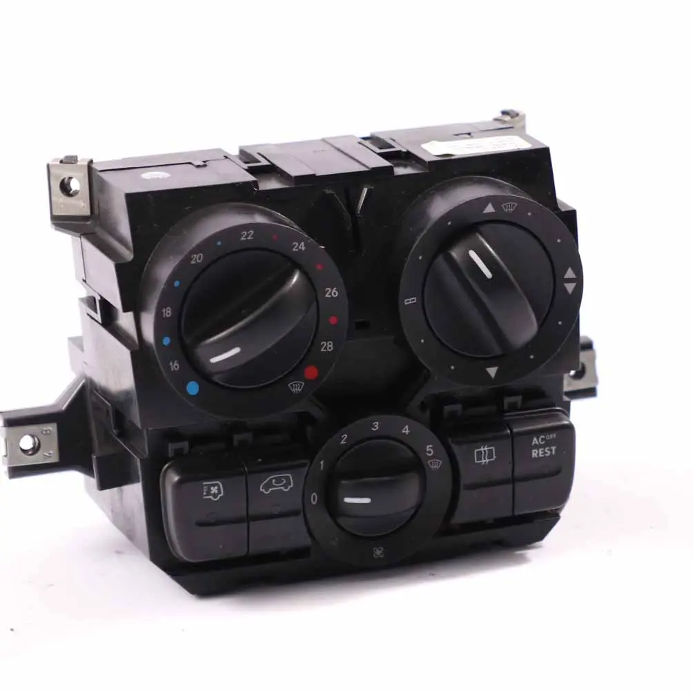 Mercedes W639 AC Climatizador Unidad Control Panel Interruptores - SKU A6398302085 - Número de pieza A6398302085