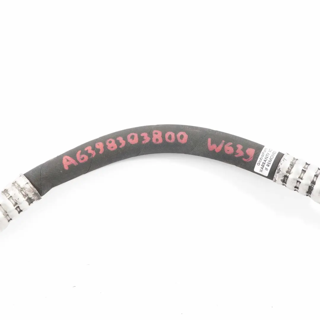  Refrigerant Hose Pipe Mercedes Vito W639 Air Conditioning Condenser - SKU A6398303800 - Part number A6398303800