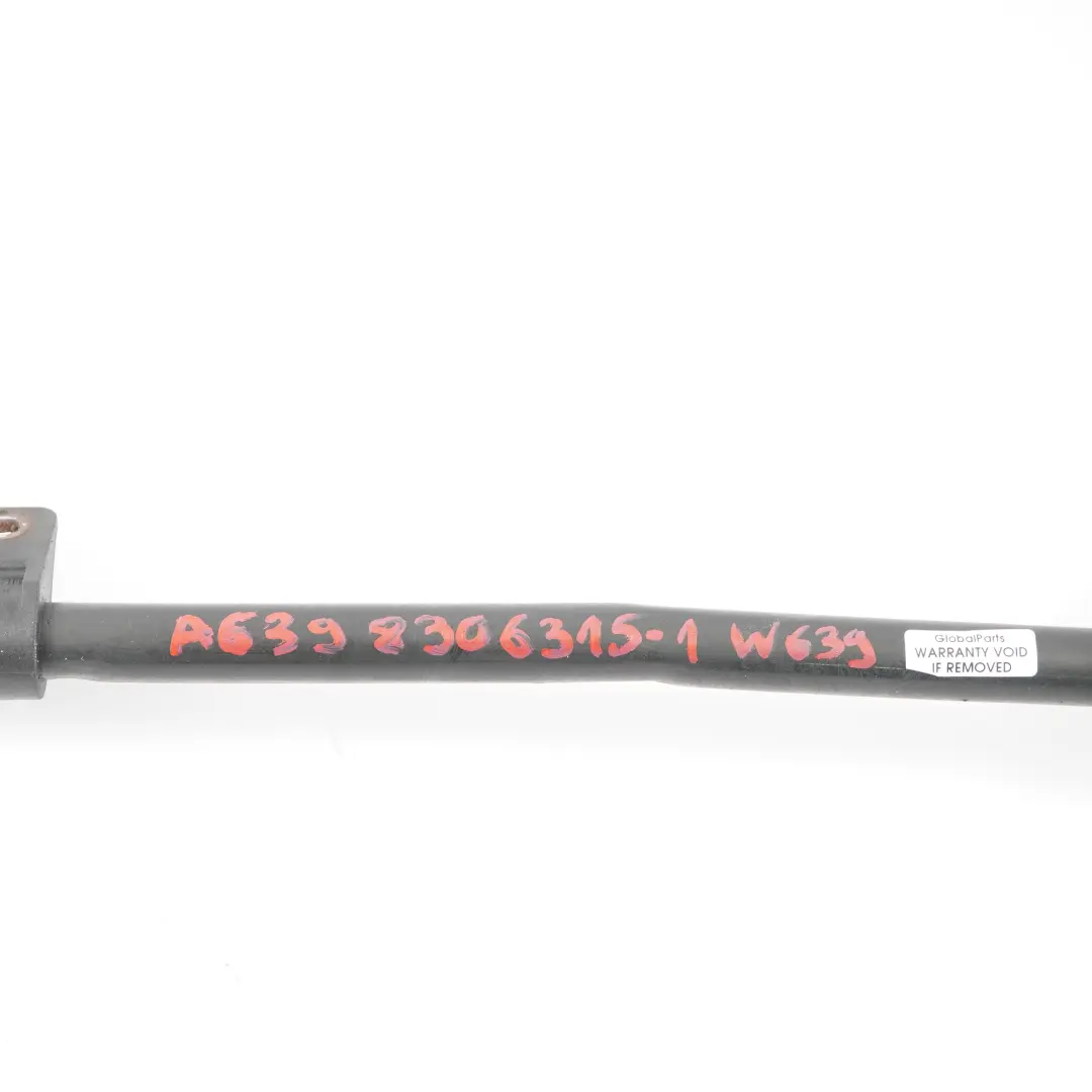  Heater Hose Mercedes Vito W639 Water Coolant Return Pipe Diesel - SKU A6398306315-1 - Part number A6398306315