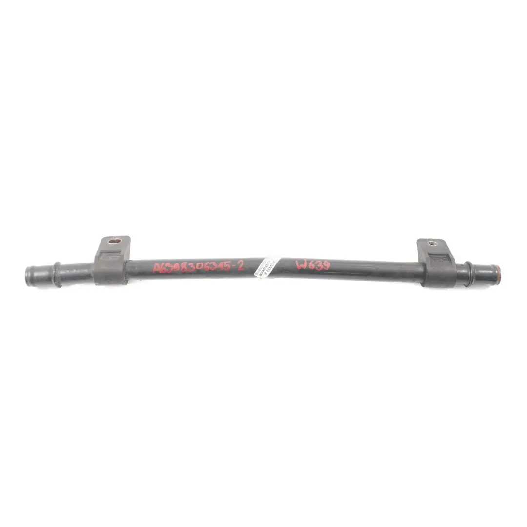 Tuyau de chauffage Mercedes Vito W639 Tuyau de retour liquide Diesel  - SKU A6398306315-2 - Numéro de pièce A6398306315