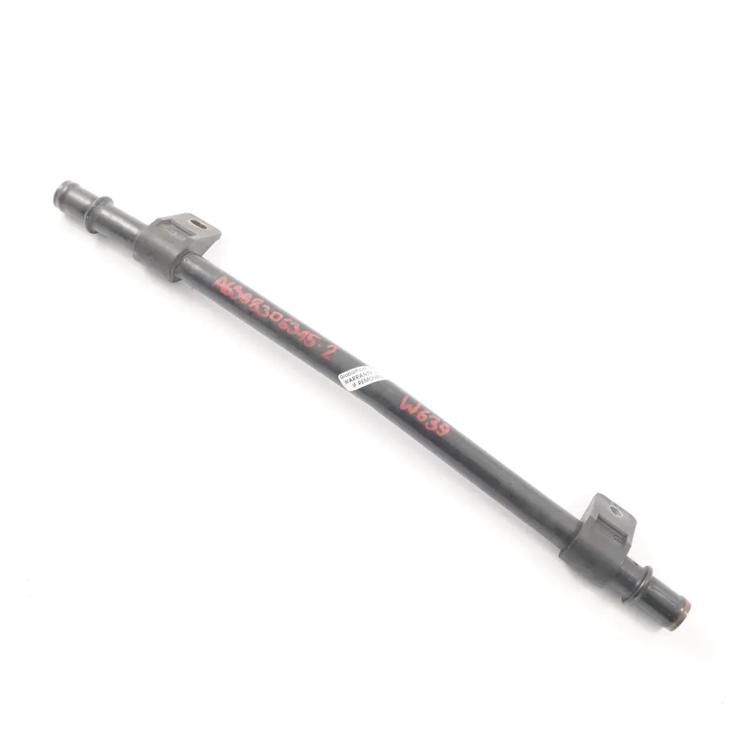 Tuyau de chauffage Mercedes Vito W639 Tuyau de retour liquide Diesel  - SKU A6398306315-2 - Numéro de pièce A6398306315