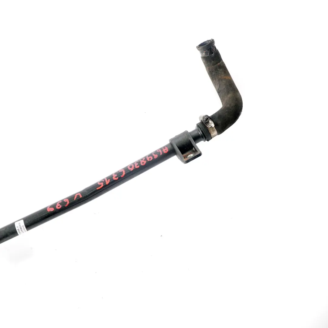 Manguera Calentador Mercedes W639 Tubo Retorno Refrigerante Diesel para con número de pieza A6398306315 Manguera Calentador Mercedes W639 Tubo Retorno Refrigerante Diesel - SKU A6398306315 - Número de pieza A6398306315