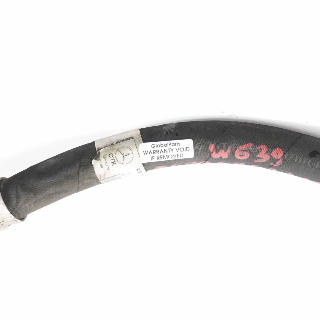 Przewód Wąż Rura Klimatyzacji do Mercedes Vito W639 o numerze A6398307115 Mercedes Vito W639 Przewód Wąż Rura Klimatyzacji - SKU A6398307115 - Numer Części A6398307115