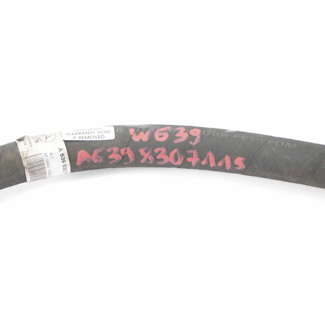 Aire Acondicionado Refrigerante Tubería Manguera para Mercedes Vito W639 con número de pieza A6398307115 Mercedes Vito W639 Aire Acondicionado Refrigerante Tubería Manguera - SKU A6398307115 - Número de pieza A6398307115