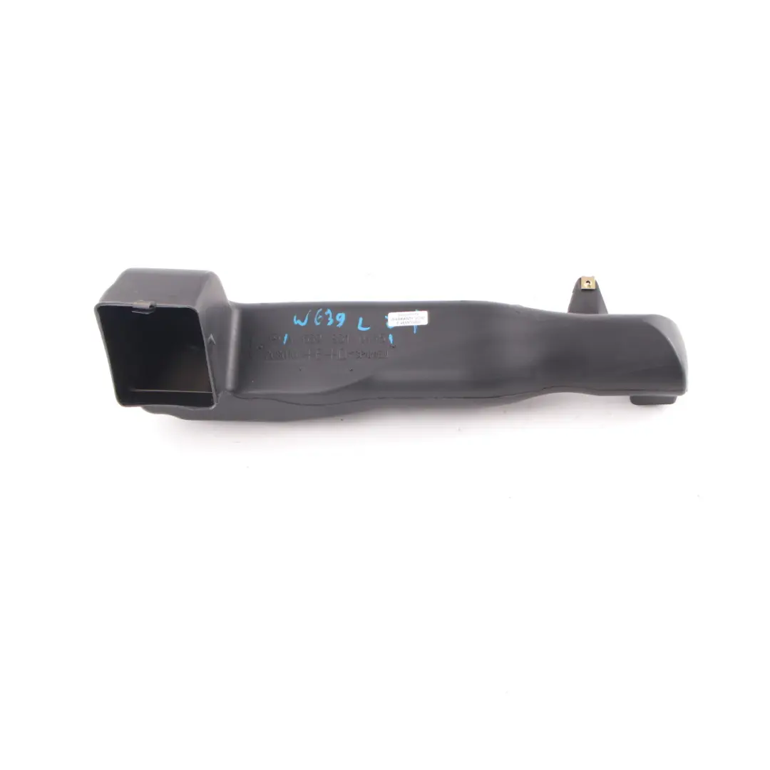 Mercedes W639 Air Duct Guide Hose Pipe Vent Legroom Trim Left N/S - SKU A6398310445 - Part number A6398310445