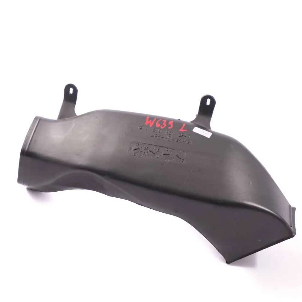duct D-Pillar Channel Vent Tube Left N/S to Mercedes Vito W639 Air with Part number A6398311945 Mercedes Vito W639 Air duct D-Pillar Channel Vent Tube Left N/S - SKU A6398311945 - Part number A6398311945