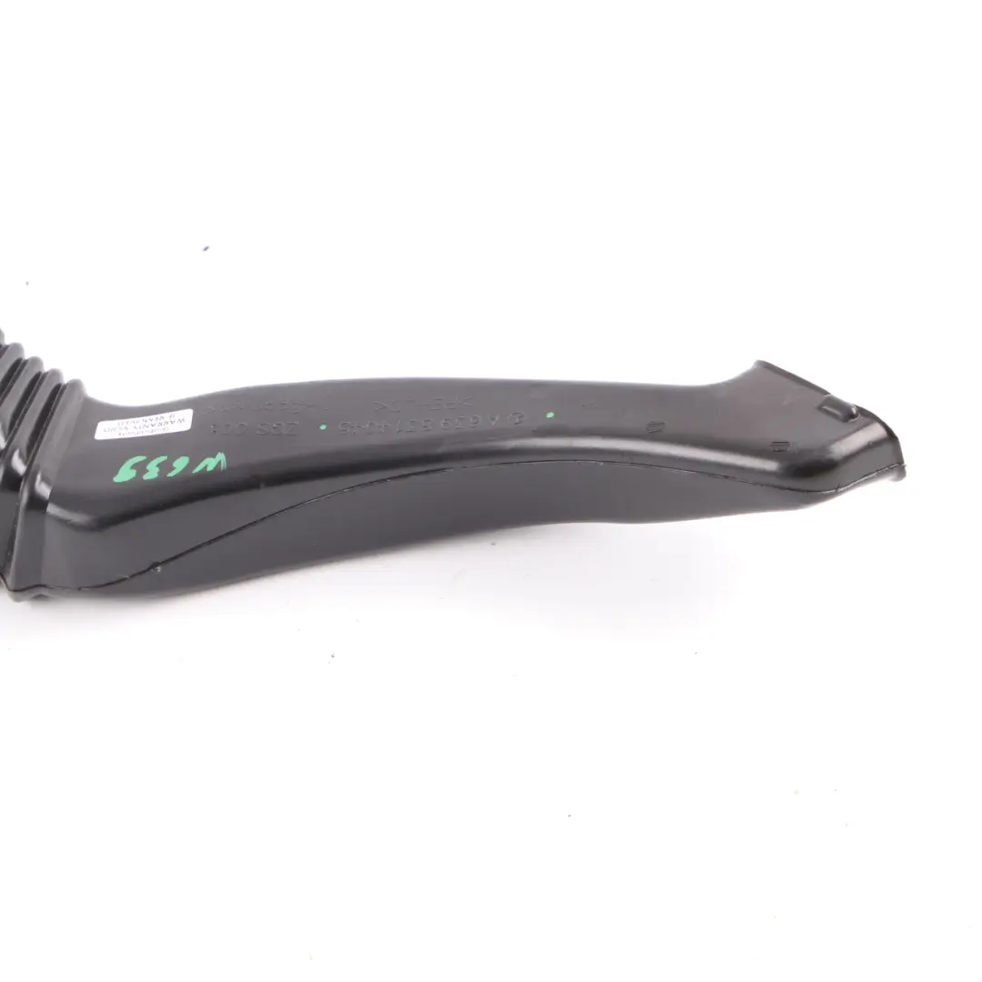 Mercedes Vito W639 Air Intake Duct Hose Pipe Right O/S Channel - SKU A6398314045 - Part number A6398314045