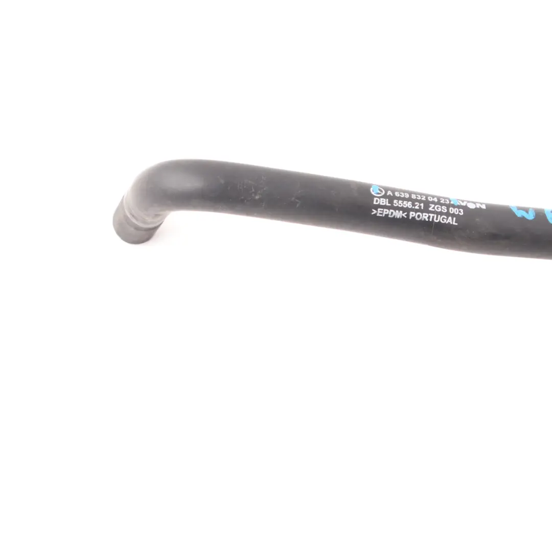 Water Hose Mercedes Vito Viano W639 Cooling Coolant Pipe Line to with Part number A6398320423 Water Hose Mercedes Vito Viano W639 Cooling Coolant Pipe Line - SKU A6398320423 - Part number A6398320423